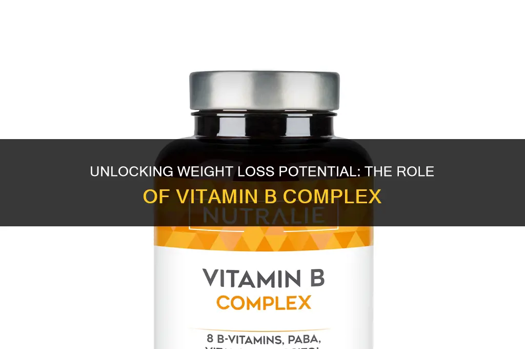 does vitamin b complex help you lose weight