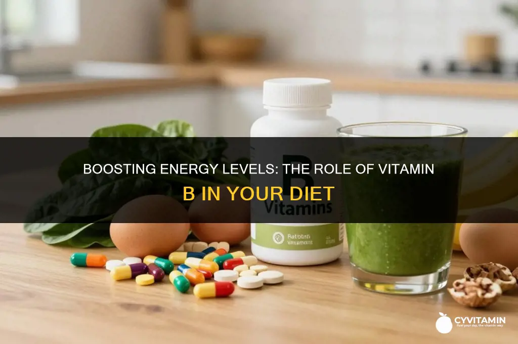 does vitamin b help with energy