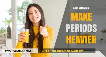 The Impact of Vitamin C on Menstrual Flow: Heavier Periods?