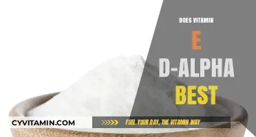 Vitamin E D-Alpha: Benefits, Uses, and Best Sources Explained