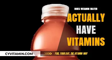 Unveiling the Truth: Does Vitamin Water Really Deliver?
