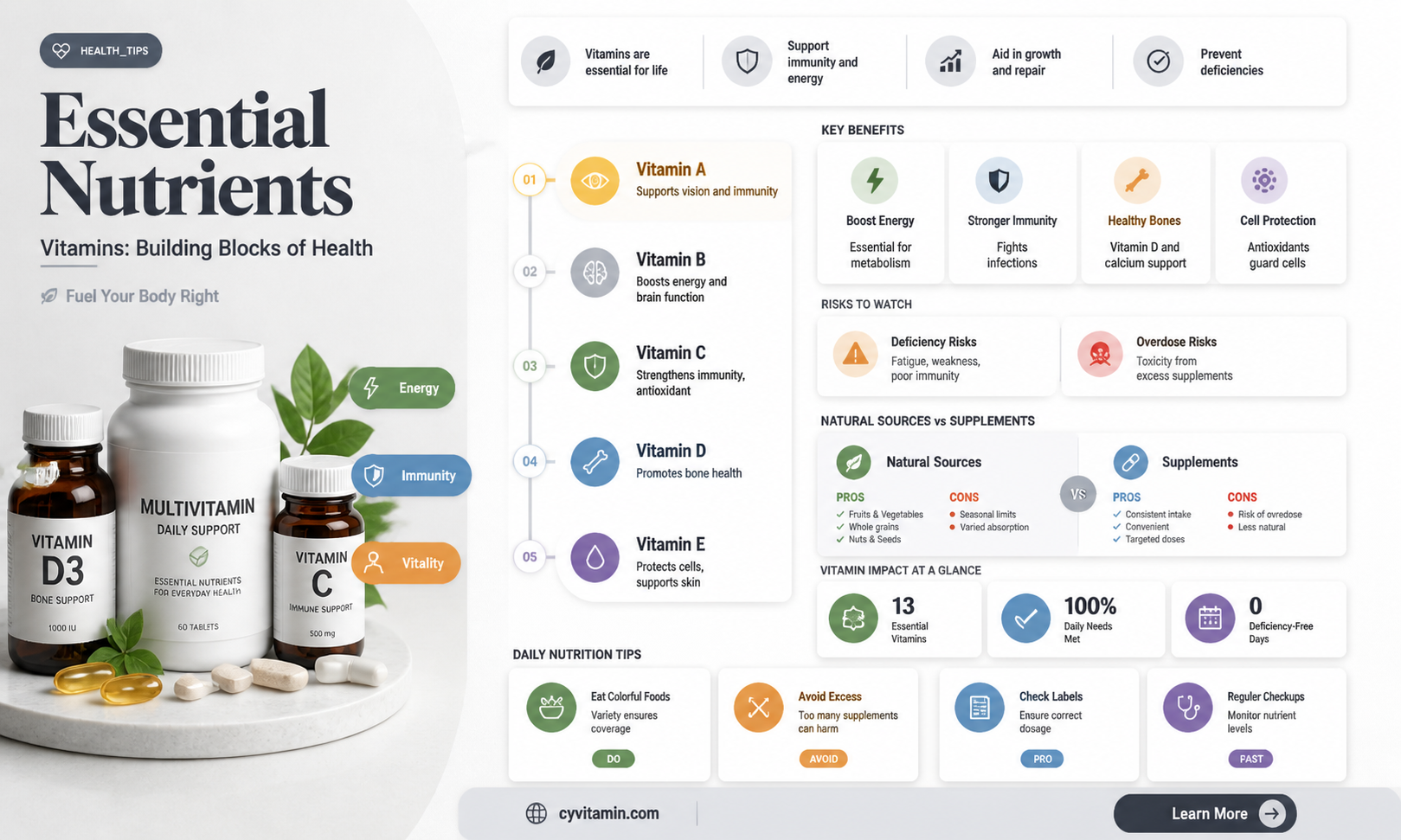 are vitamins building blocks for the human body