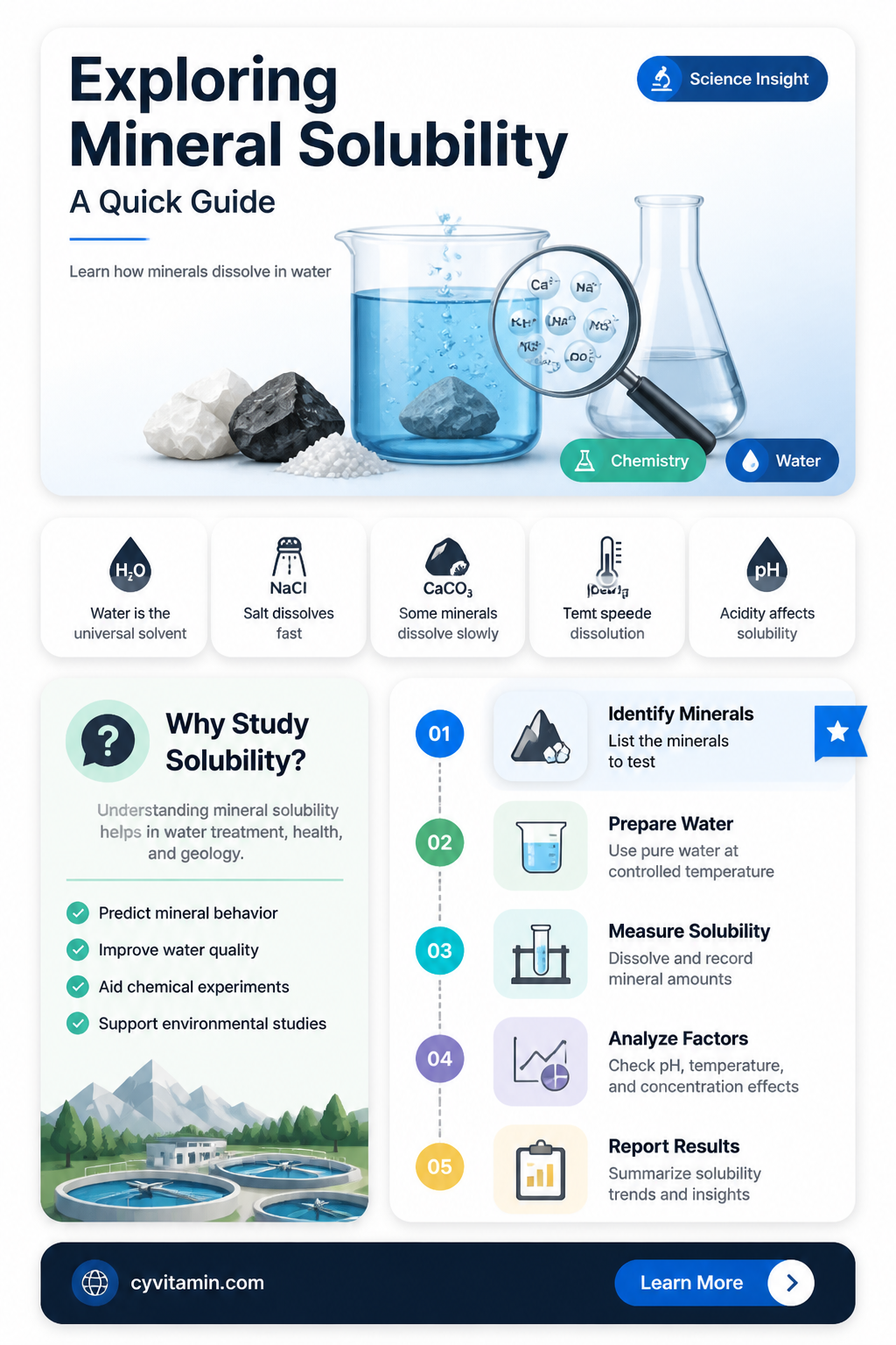 are minerals water soluble