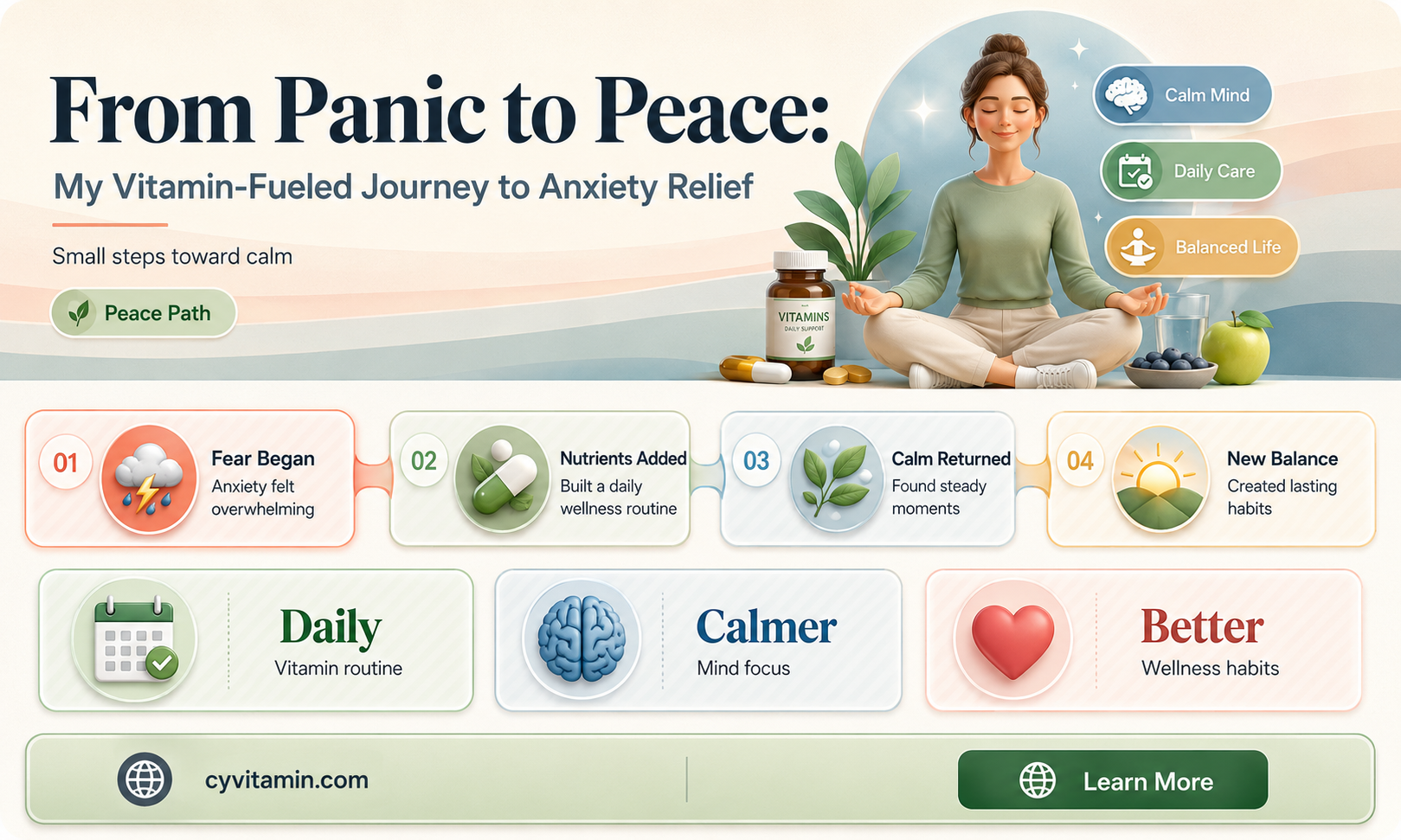 how i cured my anxiety with a vitamin