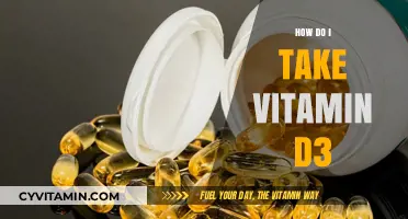 Boosting Your Health: A Guide to Taking Vitamin D3 Safely