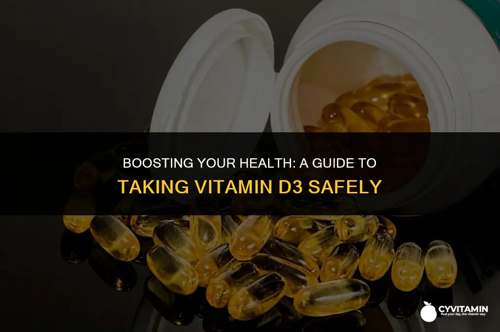how do i take vitamin d3
