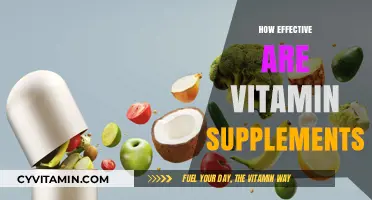 Unveiling the Truth: Do Vitamin Supplements Really Work?