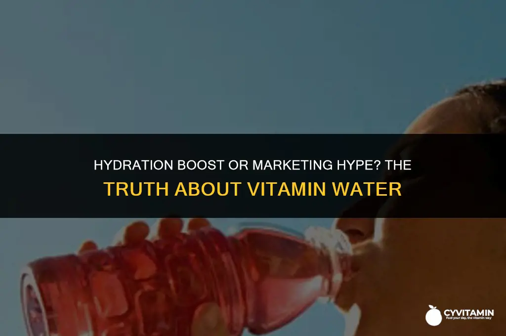 how good is vitamin water