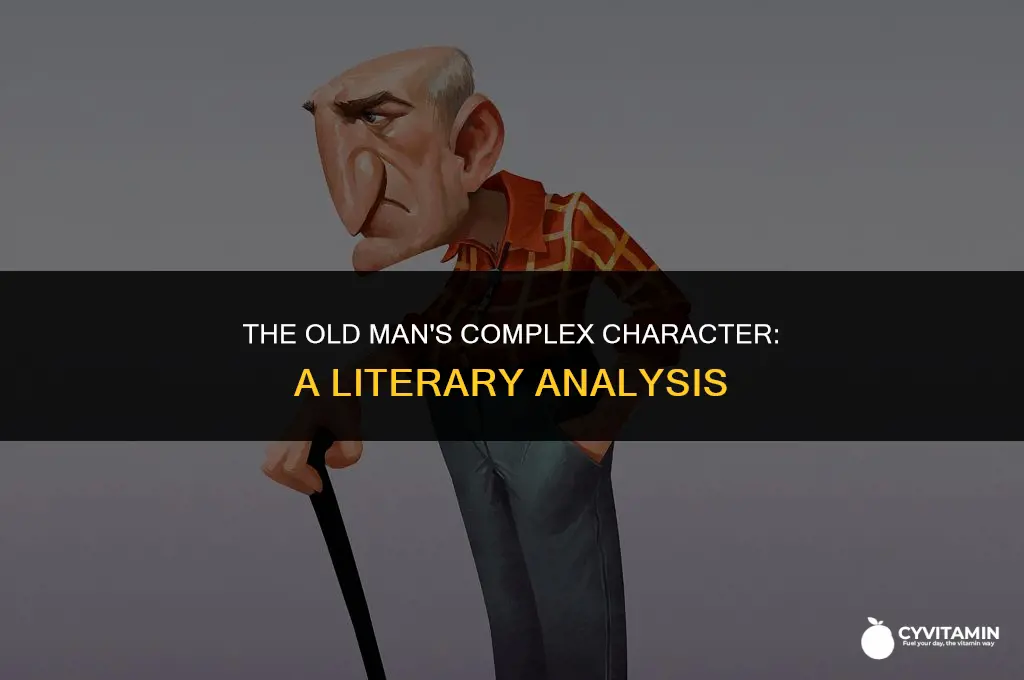 how is the old man characterized in this excerpt