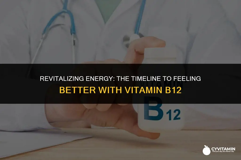 how long after starting vitamin b12 will i feel better