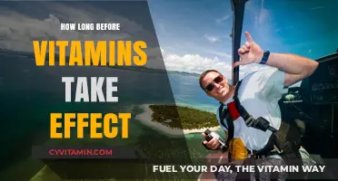 Unlocking the Power of Vitamins: A Timeline to Optimal Health