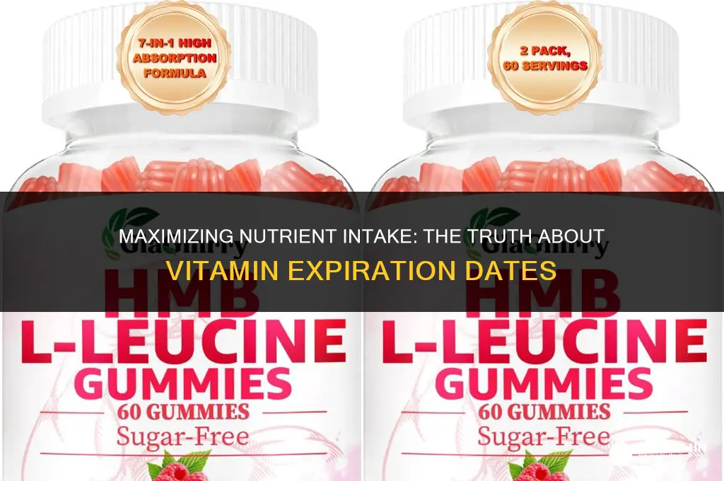 how long can you use vitamins after the expiration date