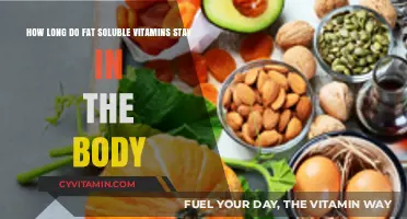 Understanding Fat-Soluble Vitamins: Duration and Impact in the Body