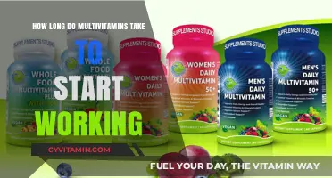 Unlocking the Benefits: A Timeline for Multivitamin Efficacy