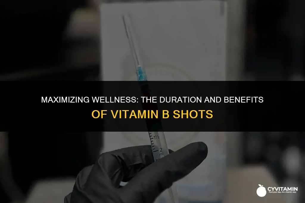how long do vitamin b shots last