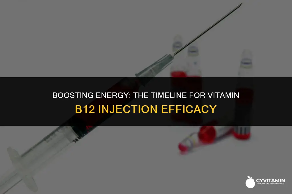 how long do vitamin b12 injections take to work