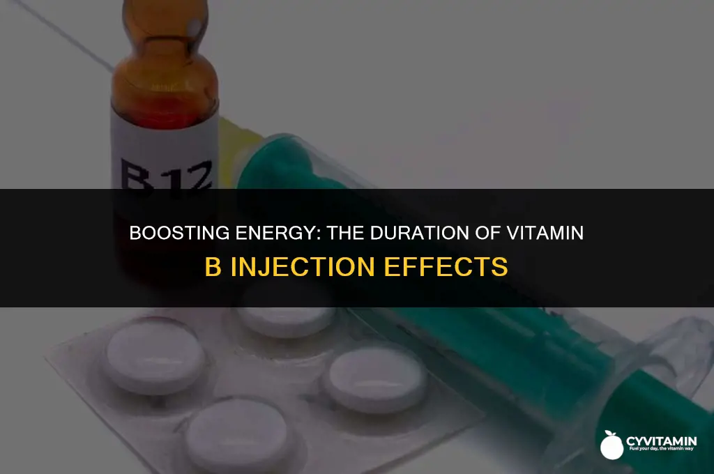 how long does a vitamin b injection last