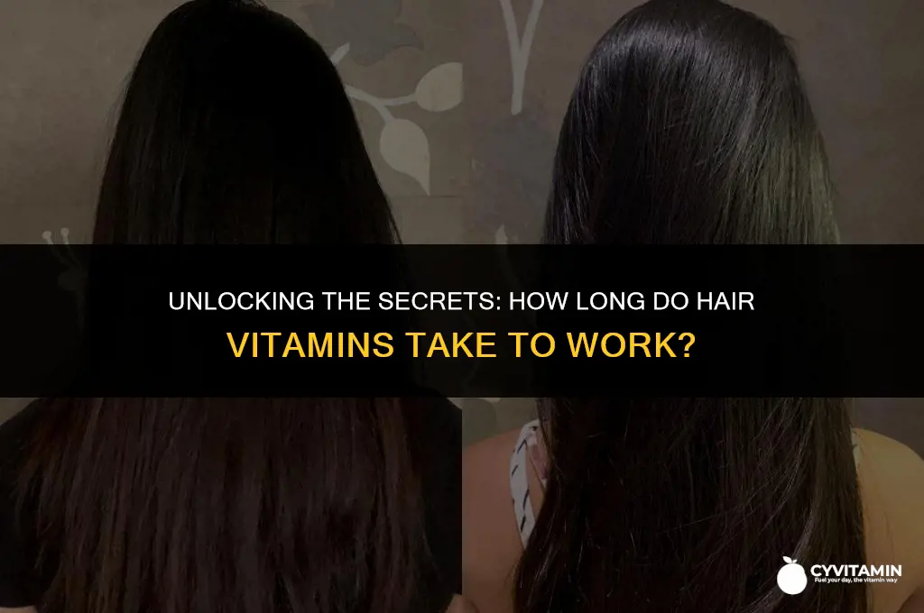 how long does it take for hair vitamins to work