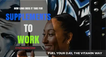 Unlocking Supplement Efficacy: A Timeline to Noticeable Results