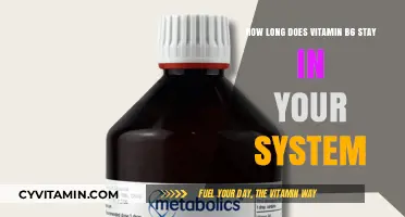 Exploring the Duration of Vitamin B6 in Your Body