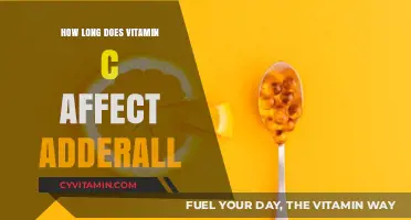 Exploring the Interaction: How Long Does Vitamin C Affect Adderall?