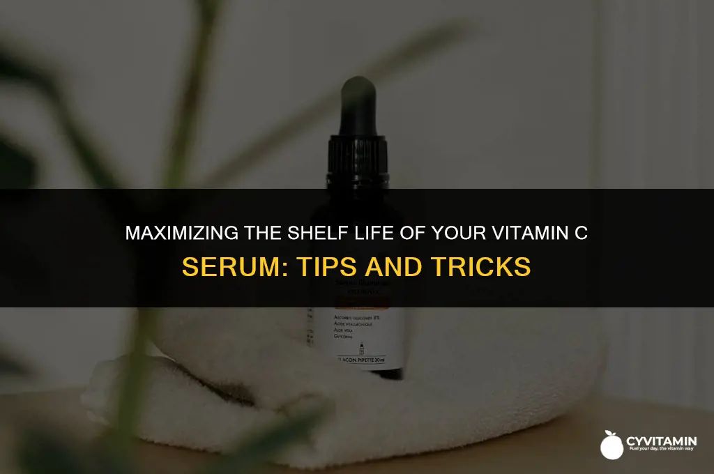 how long does vitamin c serum last