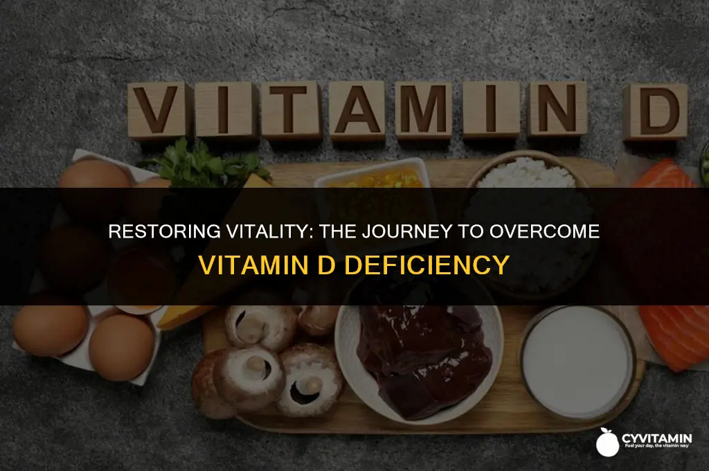 how long to recover from vitamin d deficiency