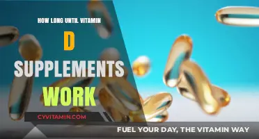 Unlocking the Benefits: A Timeline for Vitamin D Supplement Efficacy