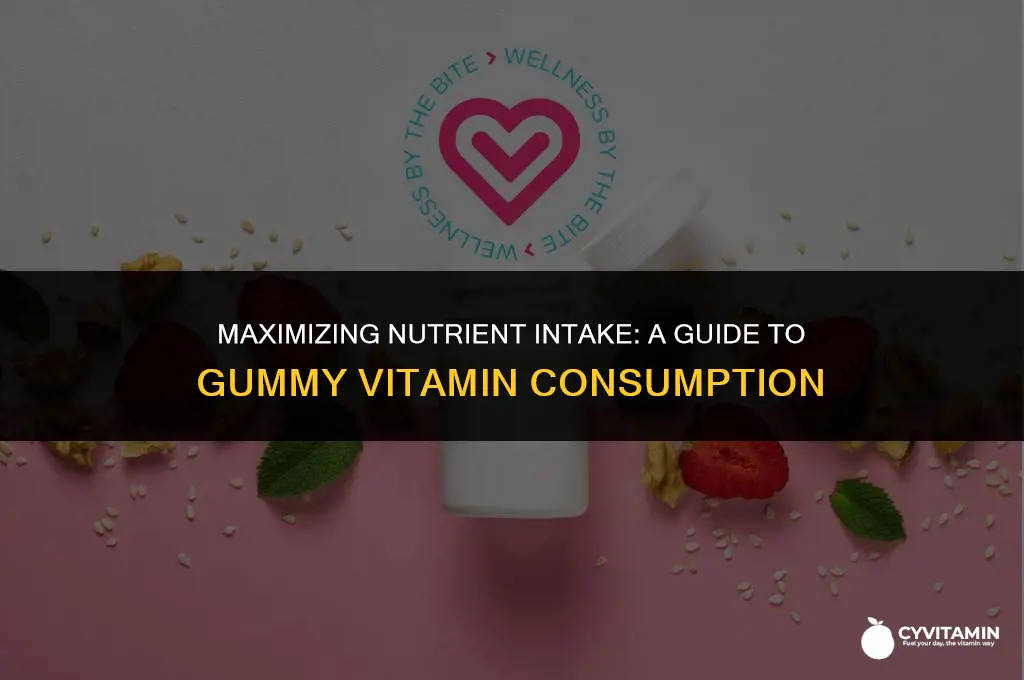 how many gummy vitamins can you eat