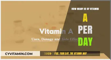 Daily Dose of Vitamin A: How Much is Enough?