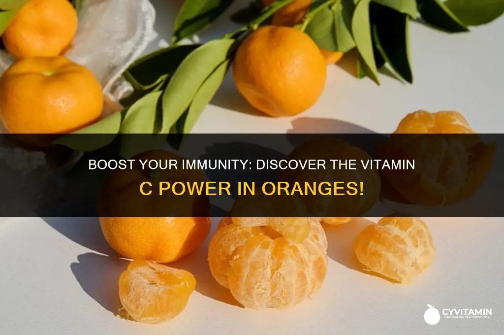 how many mgs of vitamin c in an orange