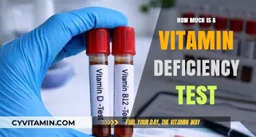 Unveiling the Cost: How Much Does a Vitamin Deficiency Test Really Matter?