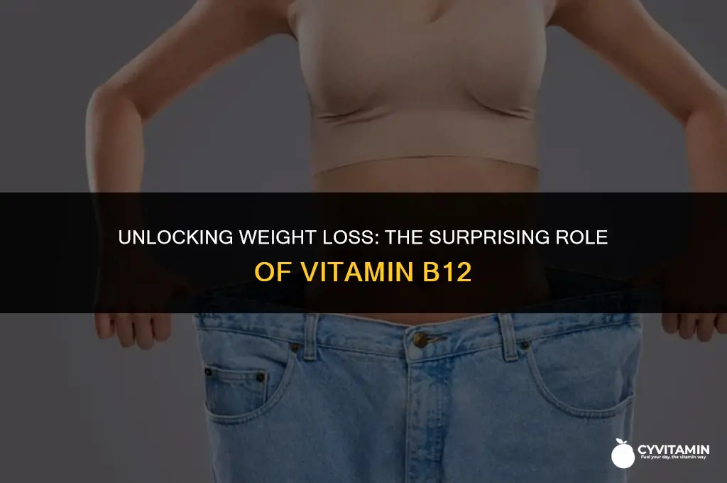 how much vitamin b12 to lose weight