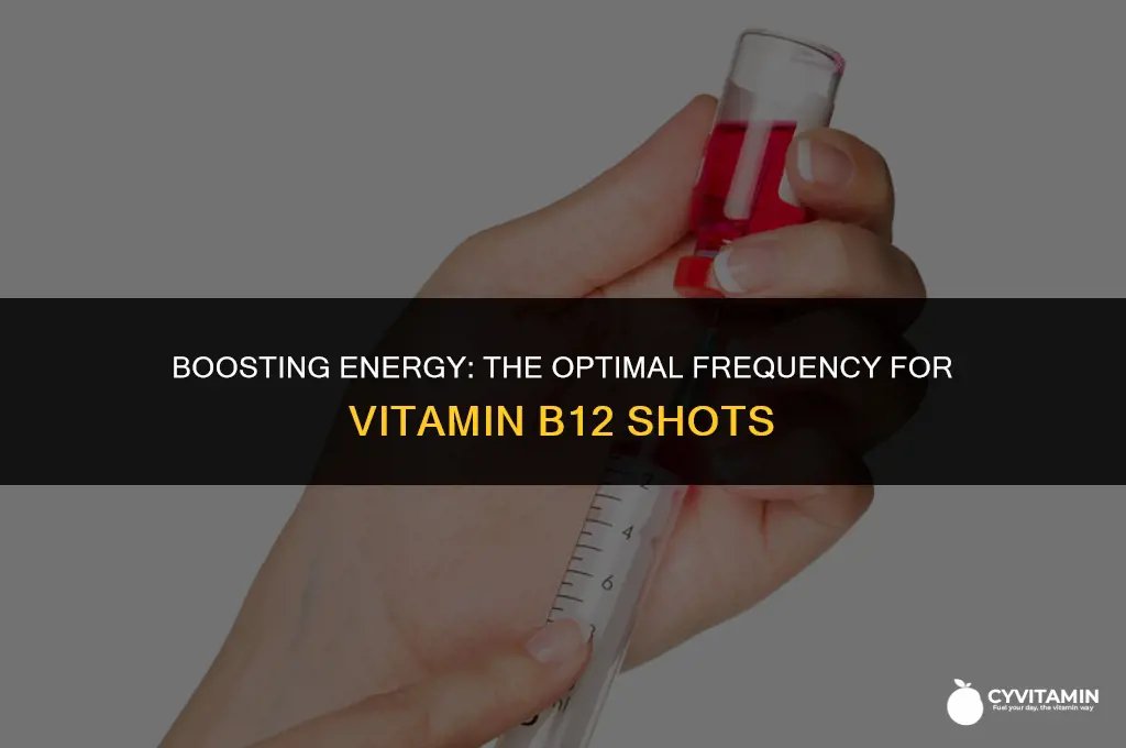 how often can i get vitamin b12 shots