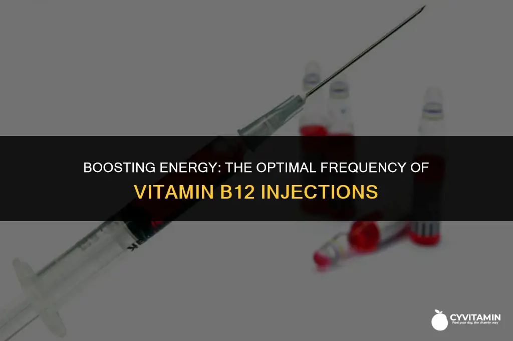 how often can you take vitamin b12 injections