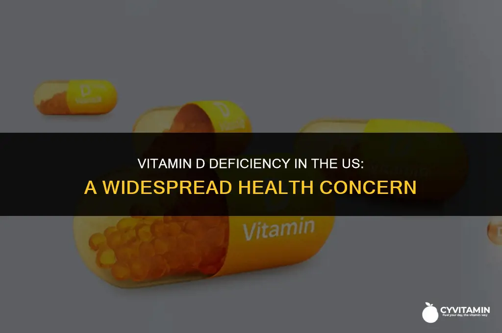 how prevalent is vitamin d deficiency in the us