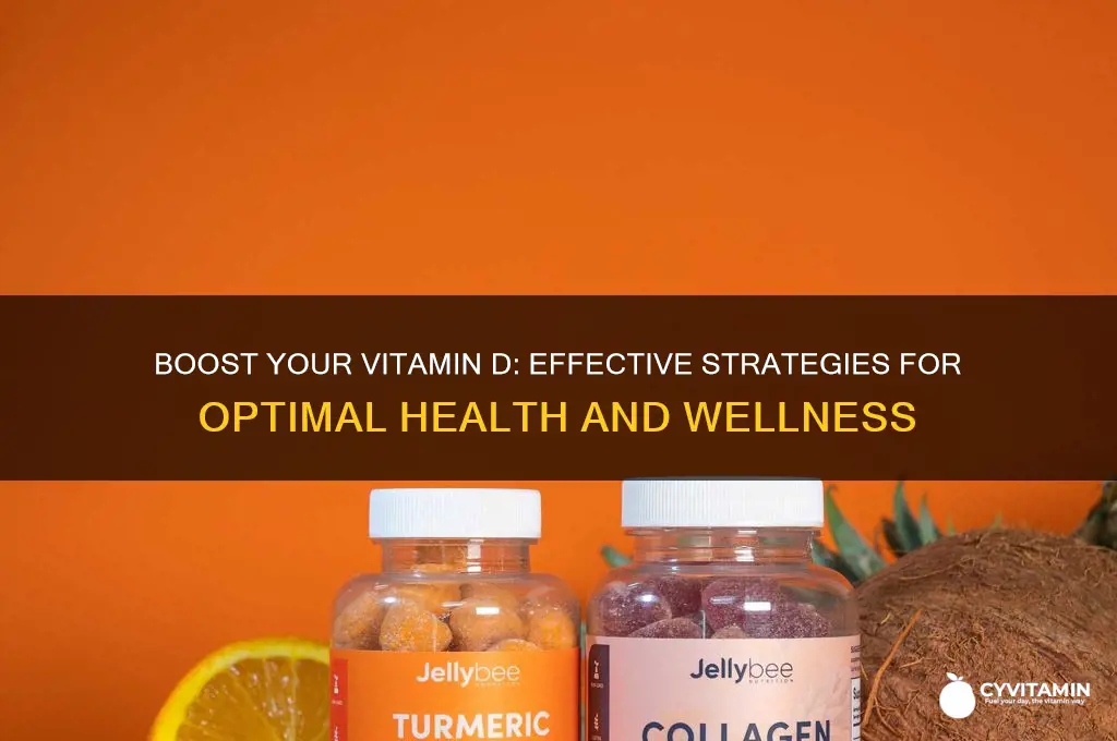 how to best increase vitamin d levels