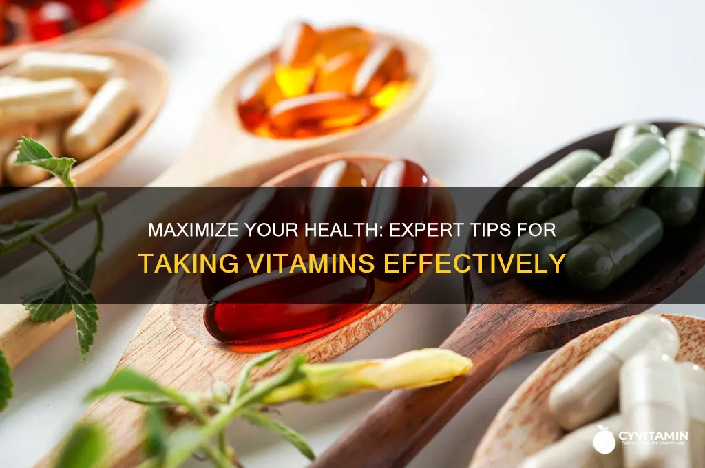 how to best take your vitamins