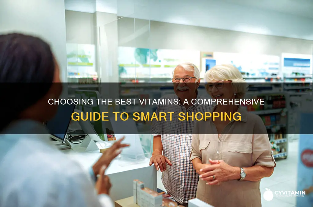 how to buy best vitamins