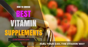 Choosing the Right Vitamin Supplements: A Comprehensive Guide for Optimal Health