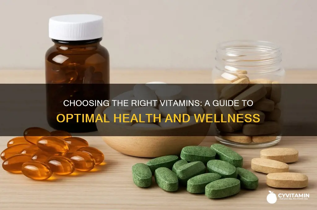 how to choose the best type of vitamin