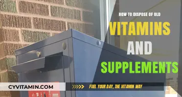 Safely Disposing of Expired Vitamins and Supplements: A Guide