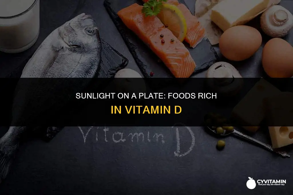 how to gain vitamin d from food