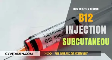 Mastering Subcutaneous Vitamin B12 Injections: A Step-by-Step Guide