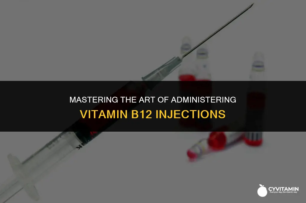 how to give a vitamin b12 shot