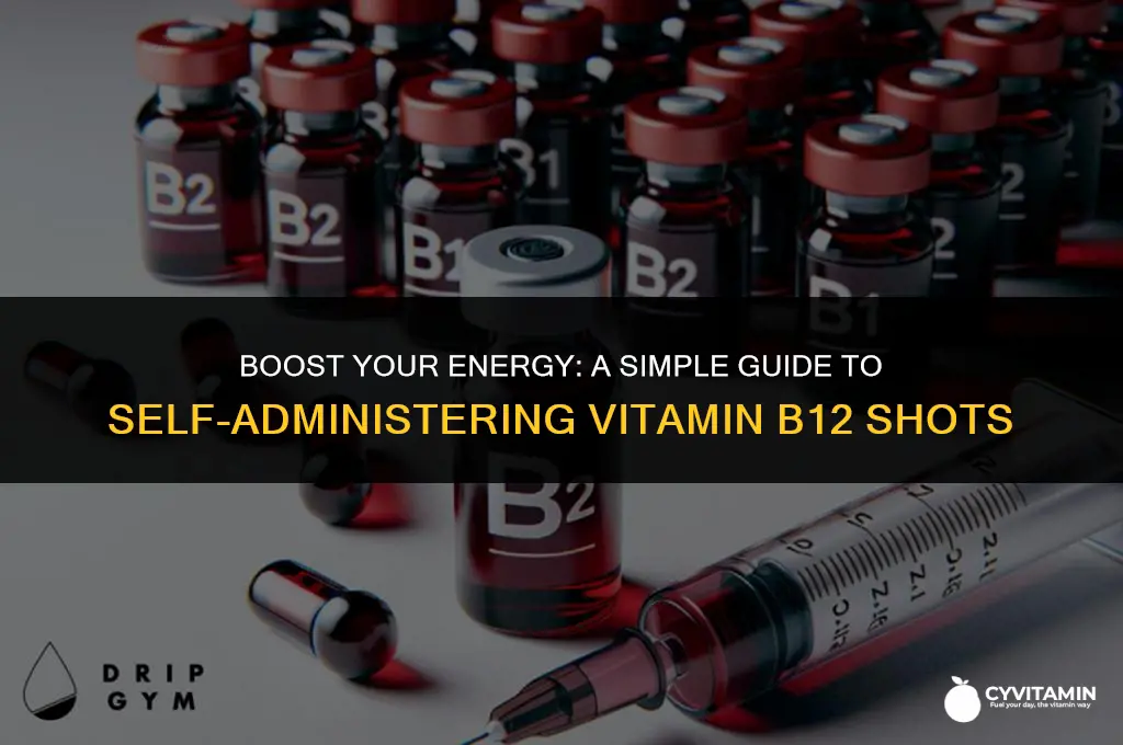how to give yourself a shot of vitamin b12
