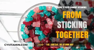 Preventing Gummy Vitamins from Sticking: A Comprehensive Guide