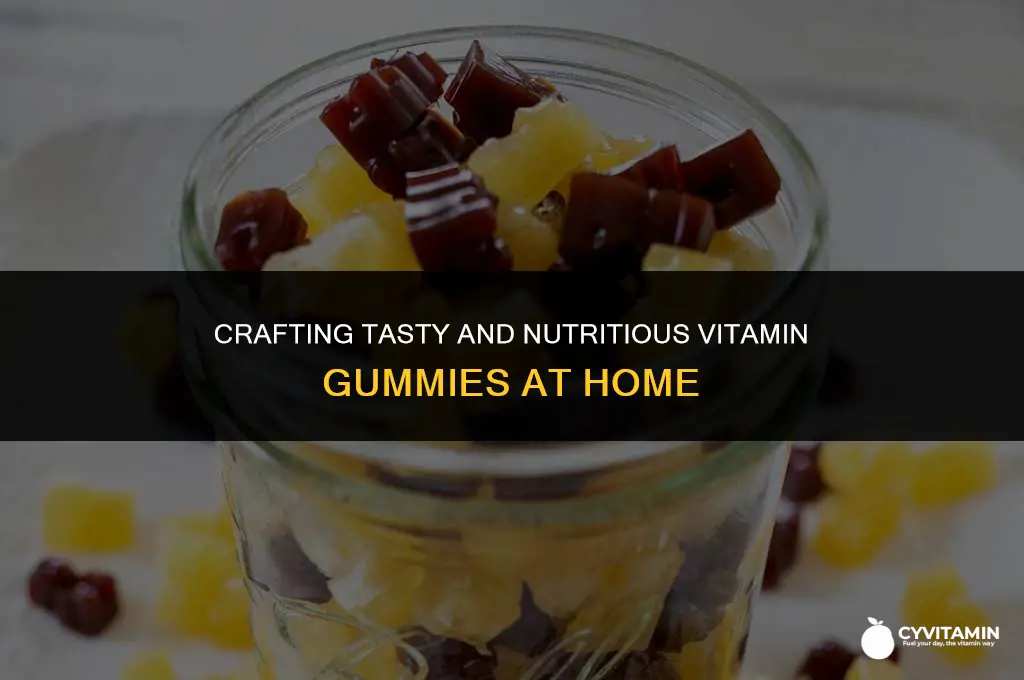 how to make vitamin gummies