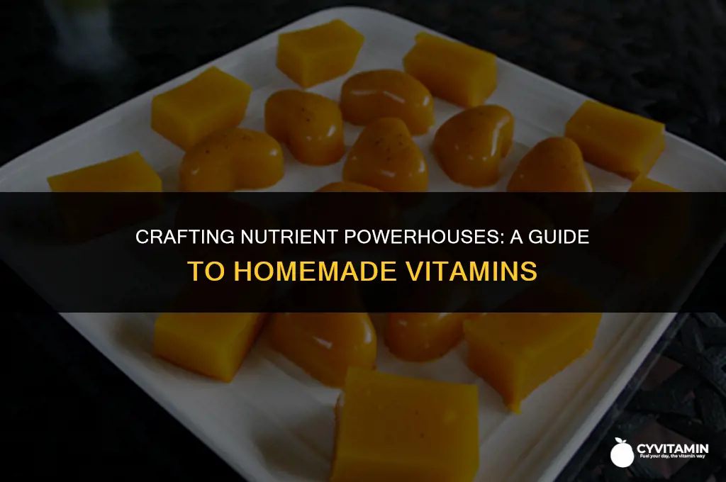 how to make vitamins
