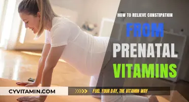 Relieving Constipation Caused by Prenatal Vitamins: A Guide